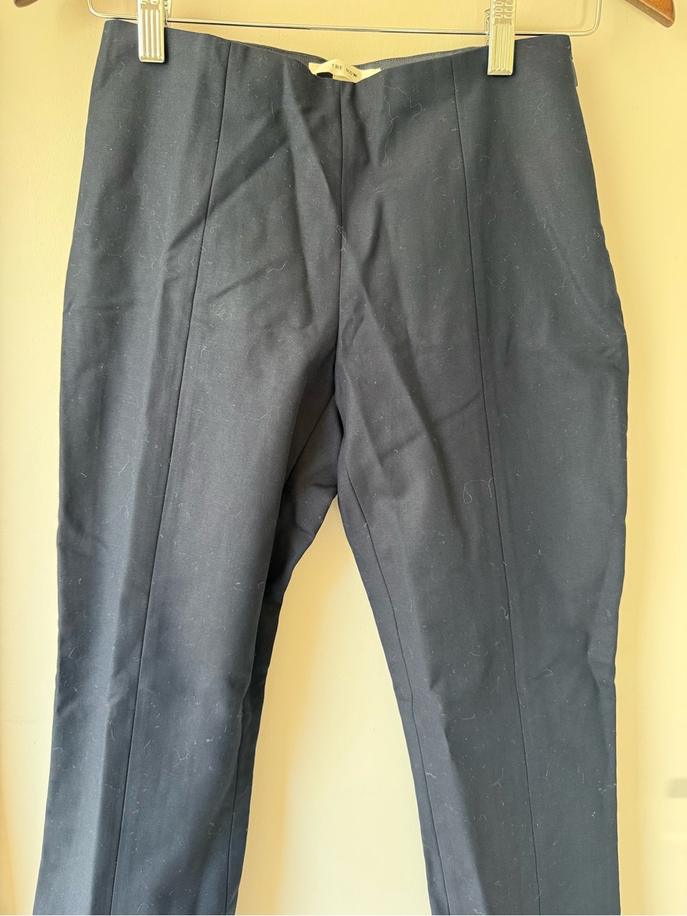 The Row Flat Front Dress Pants - Picture 3 of 8